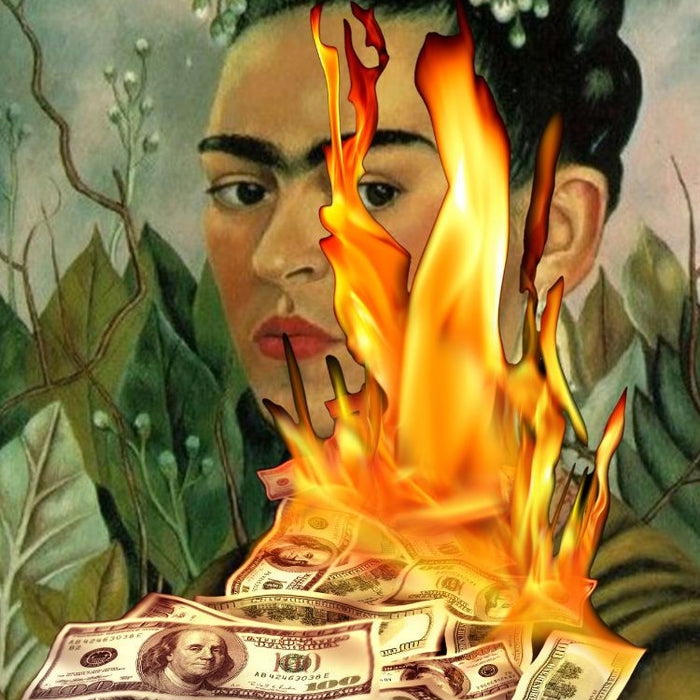 Come bruciare opere d’arte e soldi