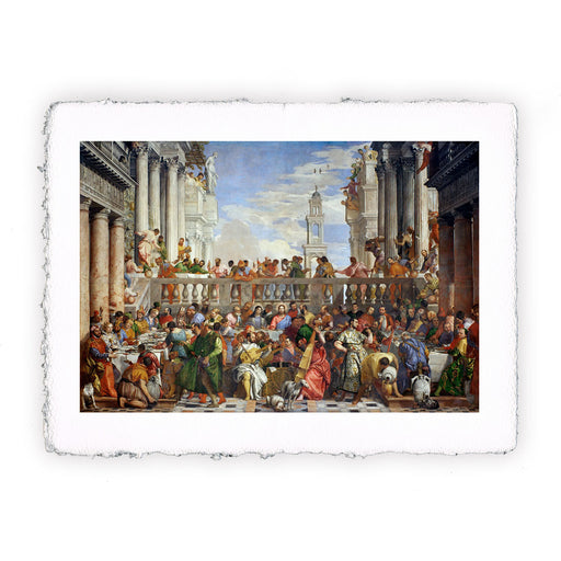 Stampa di Paolo Veronese - Le nozze di Cana - 1563