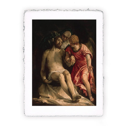 Stampa di Paolo Veronese - Pietà - 1581