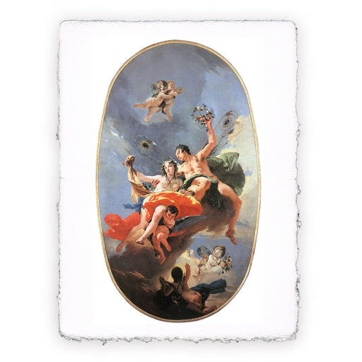 Stampa di Giambattista Tiepolo - Il trionfo di Zefiro e Flora - 1735
