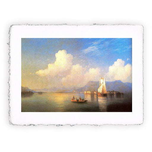Stampa di Ivan Aivazovsky - Paesaggio italiano - 1858