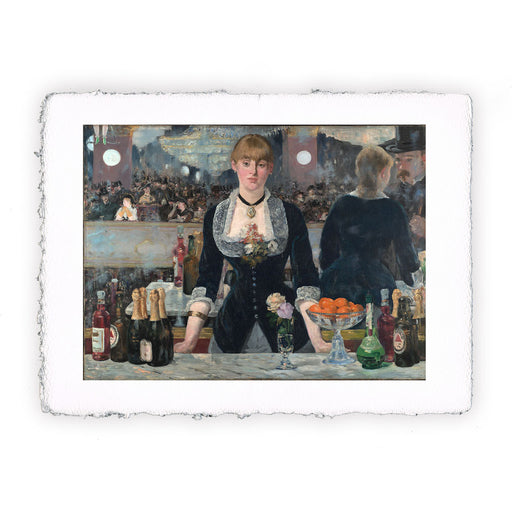 Stampa di Édouard Manet - Al bar delle Folies Bergère - 1882