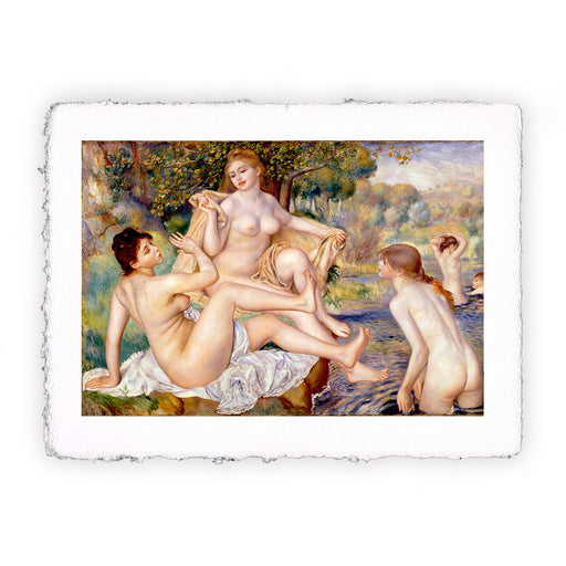 Stampa di Pierre-Auguste Renoir - Le bagnanti - 1884-1887