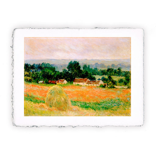 Stampa di Claude Monet - Mulino a Giverny - 1886