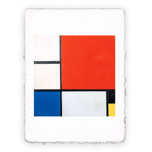 Stampa di Piet Mondrian - Composizione II - 1929