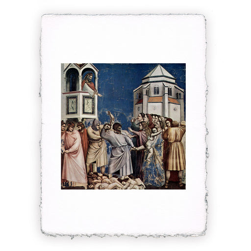 Stampa di Giotto - 16 - Strage degli Innocenti - Cappella degli Scrovegni