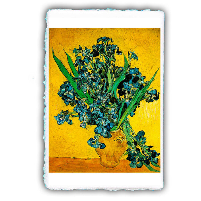Vincent Van Gogh Iris in vaso in Miniartprint