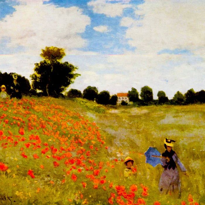Il campo di papaveri di Claude Monet