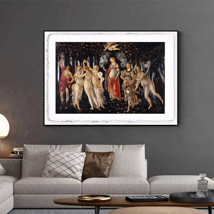 Stampa di Sandro Botticelli - La Primavera - 1480
