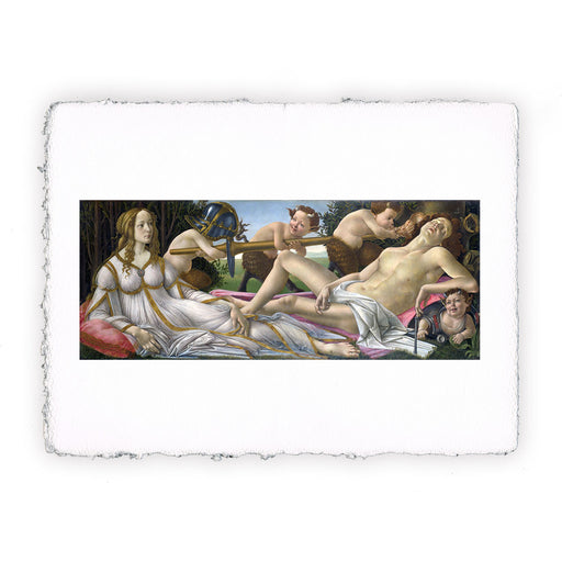 Stampa di Sandro Botticelli - Venere e Marte - 1483