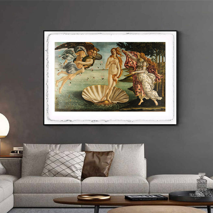Print of Sandro Botticelli - The birth of Venus - 1485