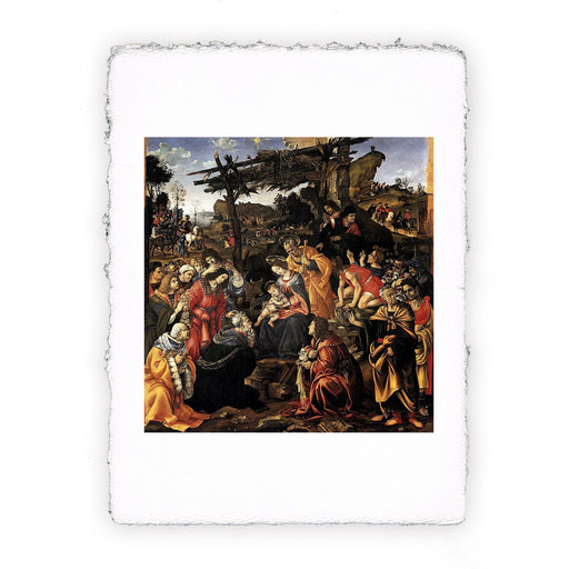 Stampa di Filippino Lippi - Adorazione dei Magi - 1496