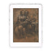 Stampa di Leonardo da Vinci - La Vergine col Bambino con Sant'Anna e San Giovanni Battista - 1499