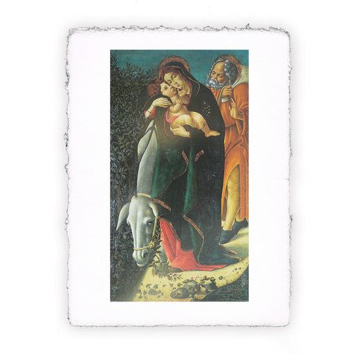 Stampa di Sandro Botticelli - La fuga in Egitto - 1495-1500