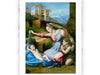 stampa di Raffaello Madonna del Diadema blu del 1510-1511