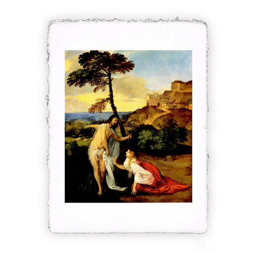 Stampa di Tiziano - Noli me tangere - 1512