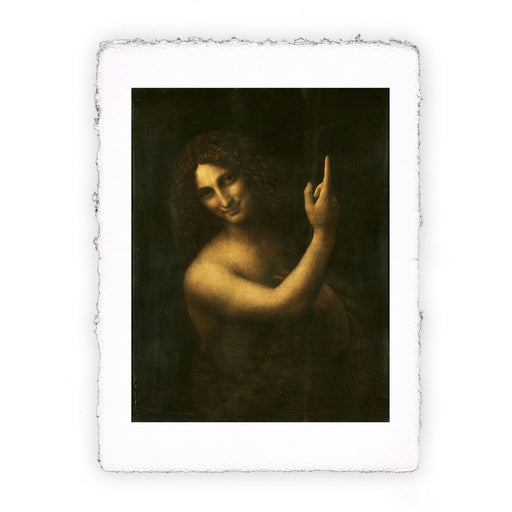Stampa di Leonardo da Vinci - San Giovanni Battista - 1515