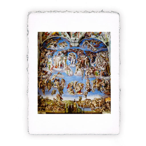 Stampa di Michelangelo - Giudizio Universale - 1534-1541