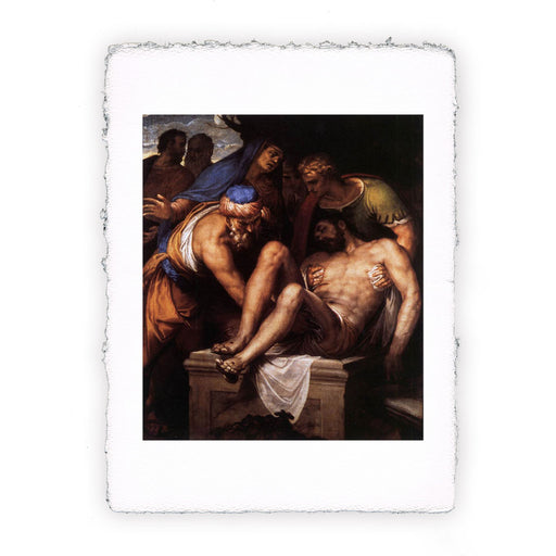 Stampa di Paolo Veronese - Deposizione di Cristo - 1548-1549