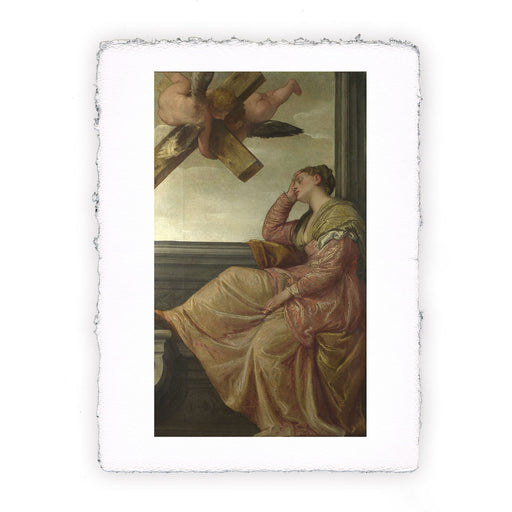 Stampa di Paolo Veronese - Il sogno di Sant'Elena - 1570