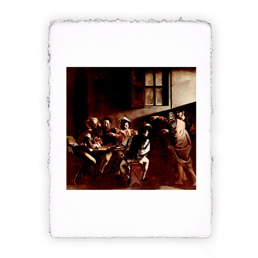 Stampa di Caravaggio - Vocazione di san Matteo - 1599-1600