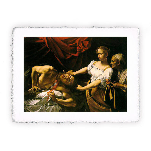 Stampa di Caravaggio - Giuditta e Oloferne - 1602