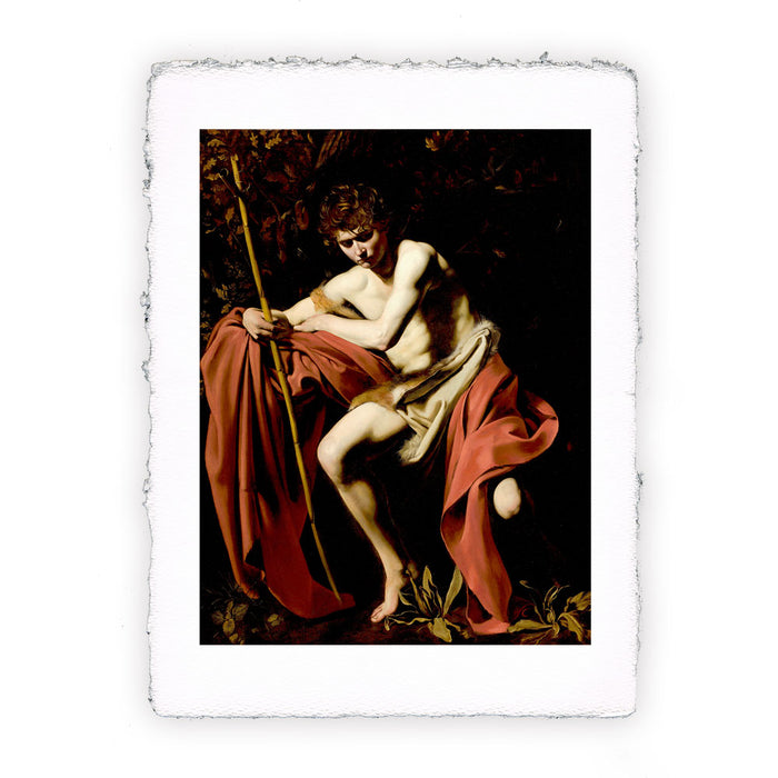 Stampa di Caravaggio - San Giovanni Battista II - 1604