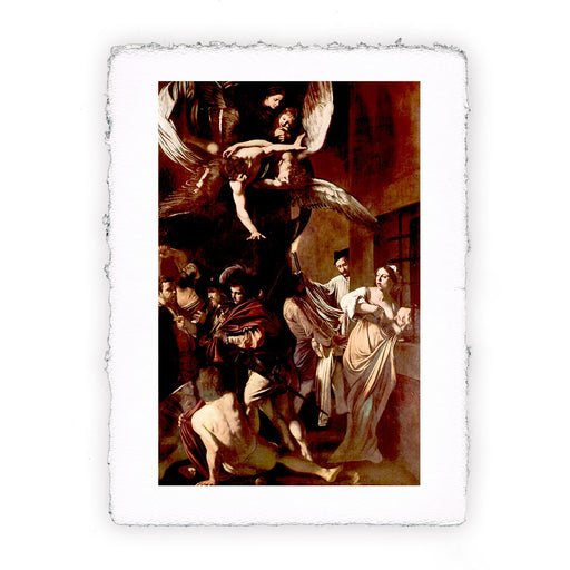 Stampa di Caravaggio - Sette opere di Misericordia - 1606-1607