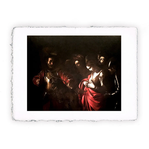 Stampa di Caravaggio - Martirio di Sant'Orsola - 1610