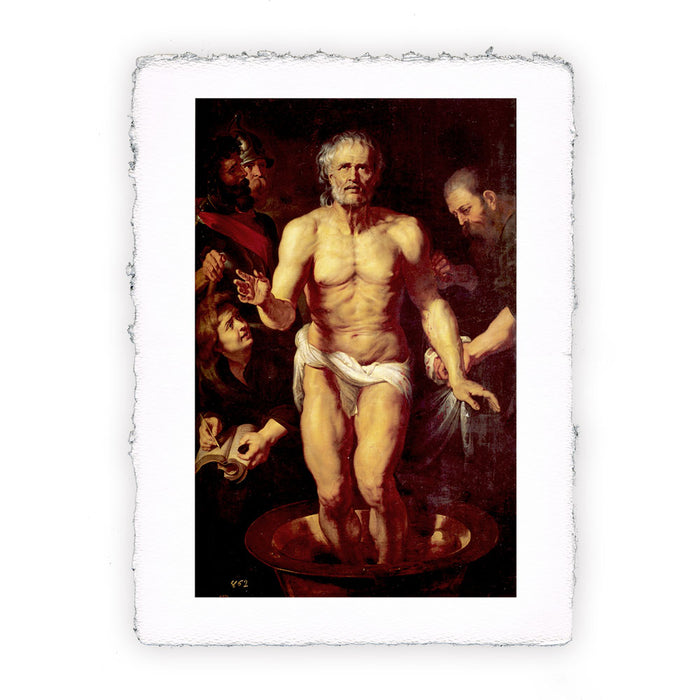 Stampa di Peter Paul Rubens - Morte di Seneca - 1615