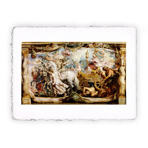 Stampa di Peter Paul Rubens - Il trionfo della Chiesa - 1625