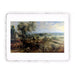 Stampa di  Peter Paul Rubens - Paesaggio autunnale con vista su Het Steen - 1635