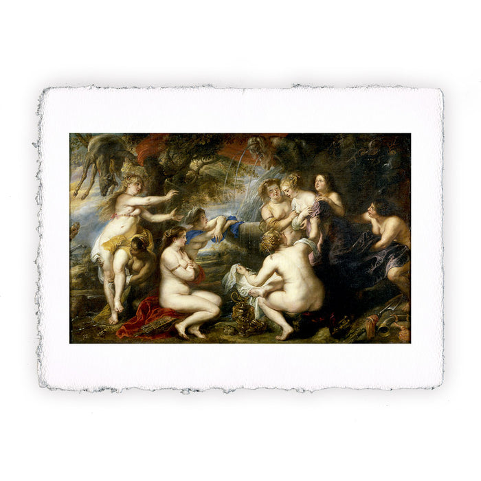 Stampa di Peter Paul Rubens - Diana e Callisto - 1639