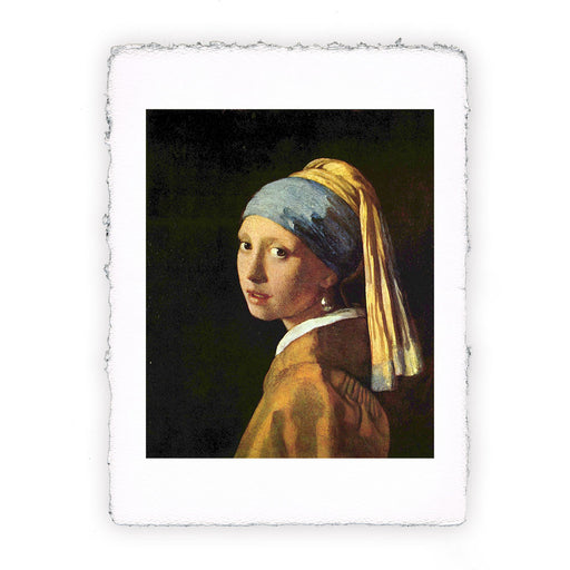 Stampa di Jan Vermeer - Ragazza con l'orecchino di perla - 1666