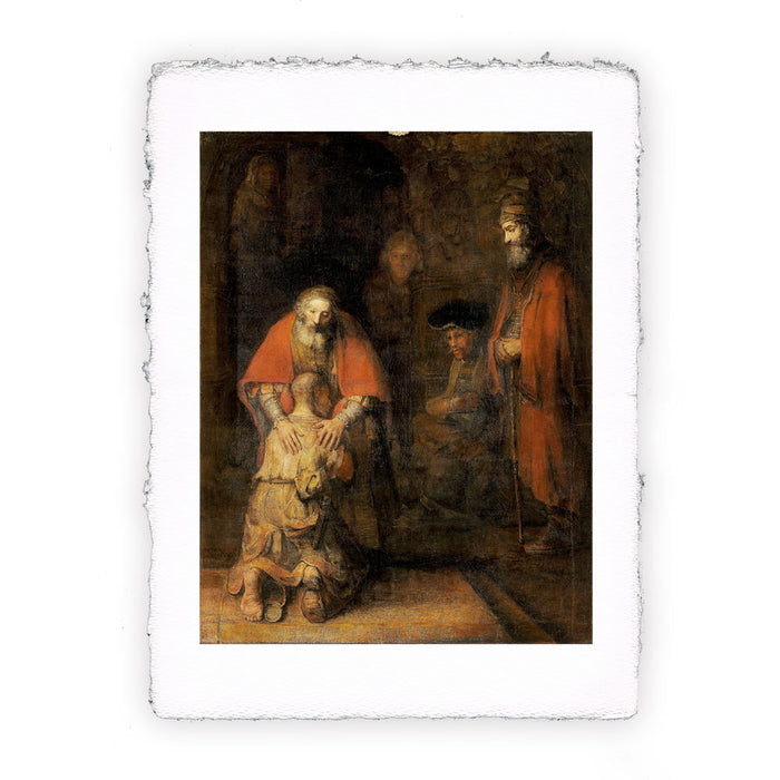 Stampa di Rembrandt - Il ritorno del figliol prodigo - 1669