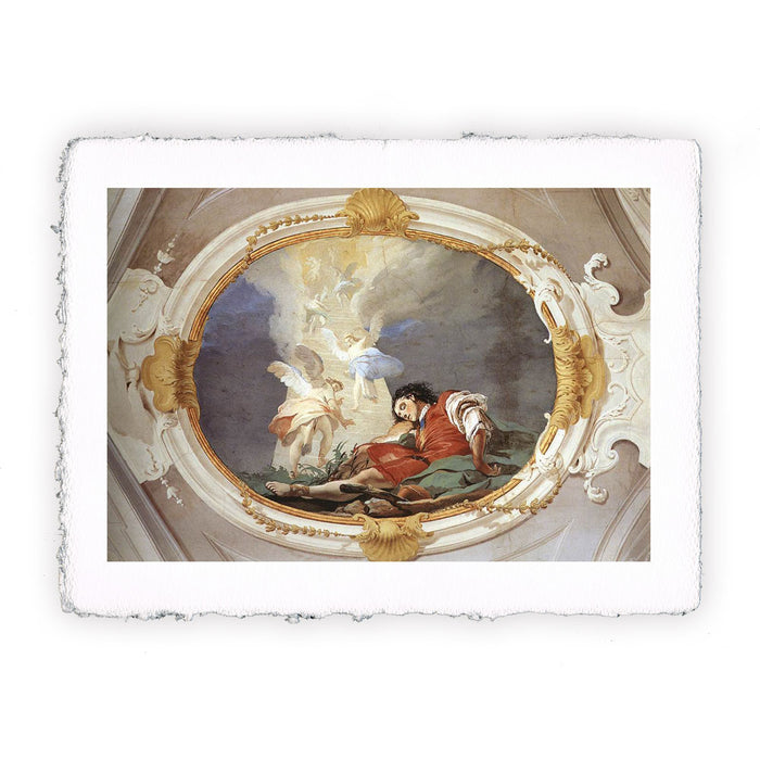Stampa di Giambattista Tiepolo - Il sogno di Giacobbe - 1729