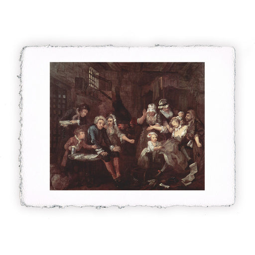 Stampa di William Hogarth - La prigione - 1732-1735