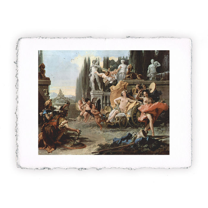 Stampa di Giambattista Tiepolo - Il trionfo di Flora - 1743-1744