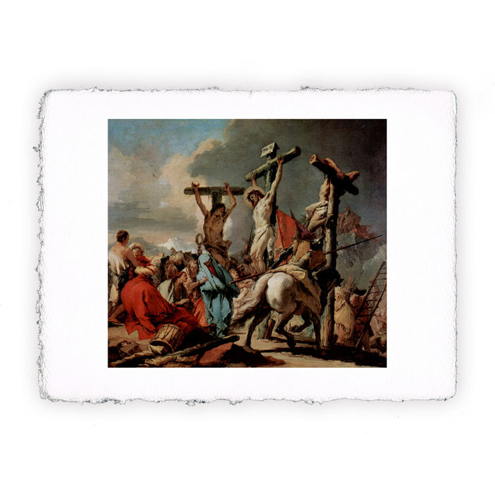 Stampa di Giambattista Tiepolo - Crocifissione - 1745-1750