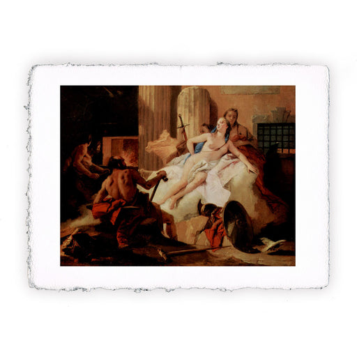 Stampa di Giambattista Tiepolo - Venere e Vulcano - 1758-1760