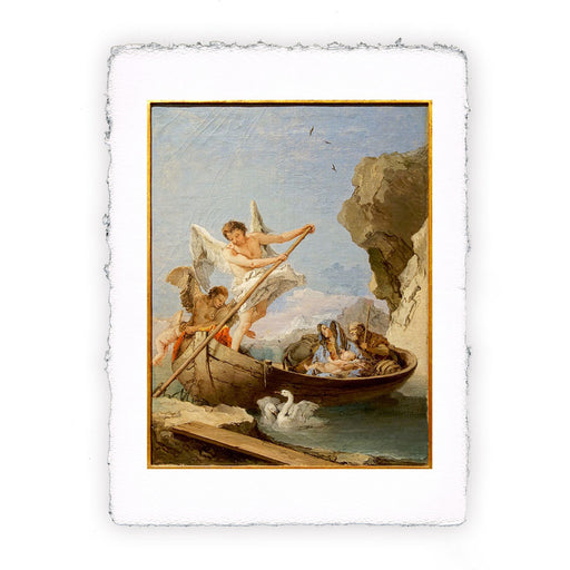 Stampa di Giambattista Tiepolo - Fuga in Egitto - 1764-1770