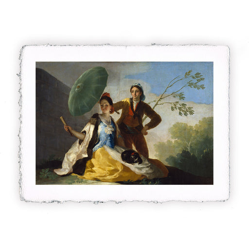 Stampa di Francisco Goya - Il parasole - 1777