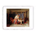 Stampa di Jacques Louis David - Paride e Elena - 1788