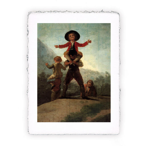 Stampa di Francisco Goya - Giocando ai giganti - 1791-1792