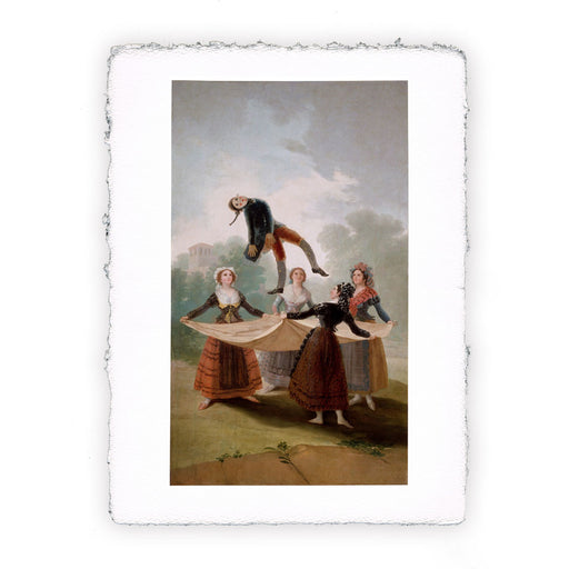 Stampa di Francisco Goya - Il manichino di paglia - 1791-1792