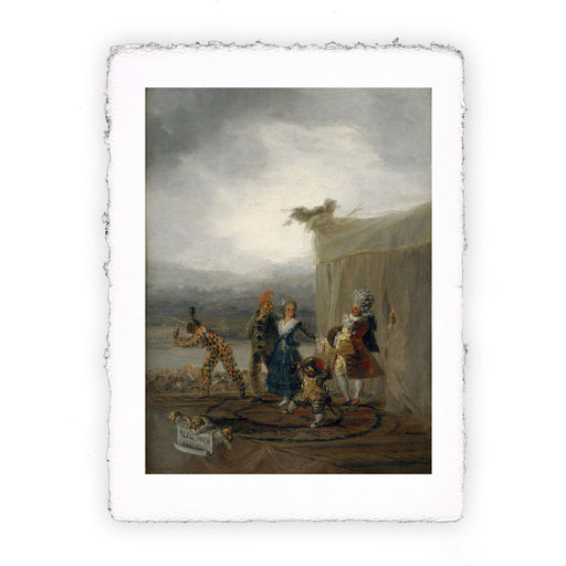 Stampa di Francisco Goya - Comici ambulanti - 1793