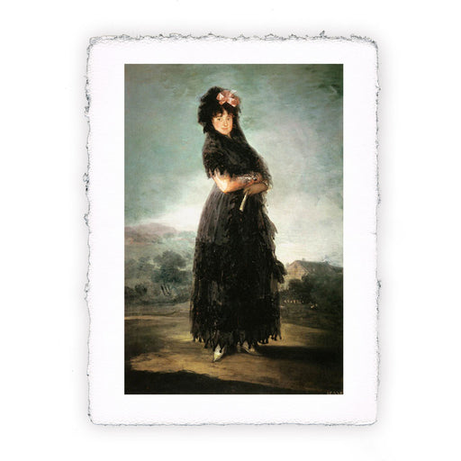 Stampa di Francisco Goya - Mariana Waldstein nona Marchesa di Santa Cruz - 1797
