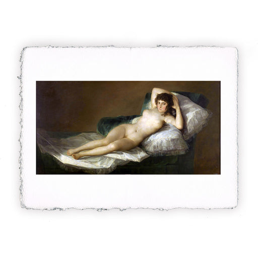 Stampa di Francisco Goya - Maja desnuda - 1800