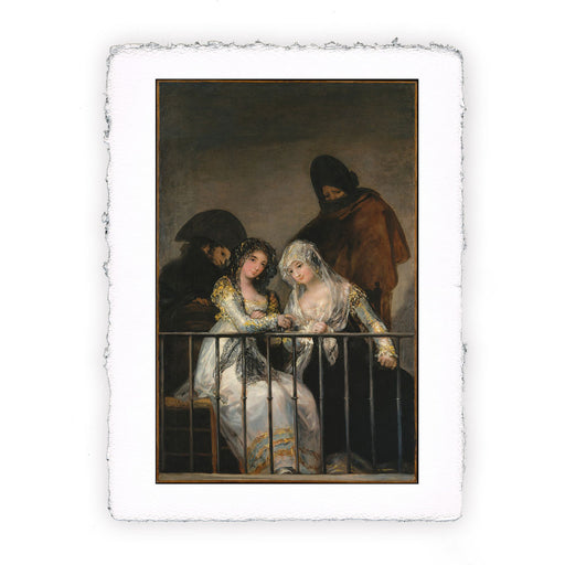 Stampa di Francisco Goya - Majas al balcone - 1808