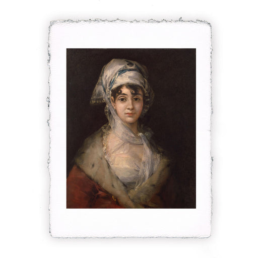 Stampa di Francisco Goya - L'attrice Antonia Zárate - 1810